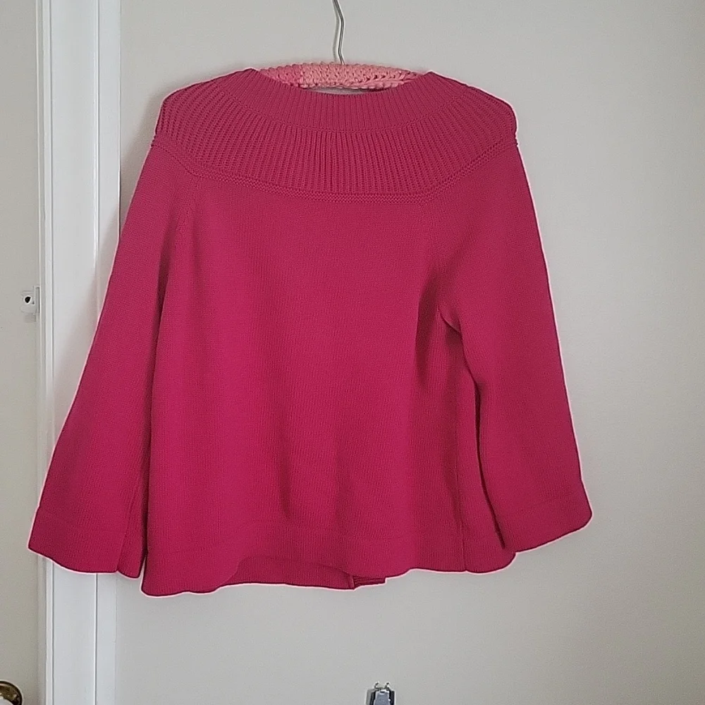 🌻4 for $15🌻 Izod pink large cardigan - Picture 5 of 5
